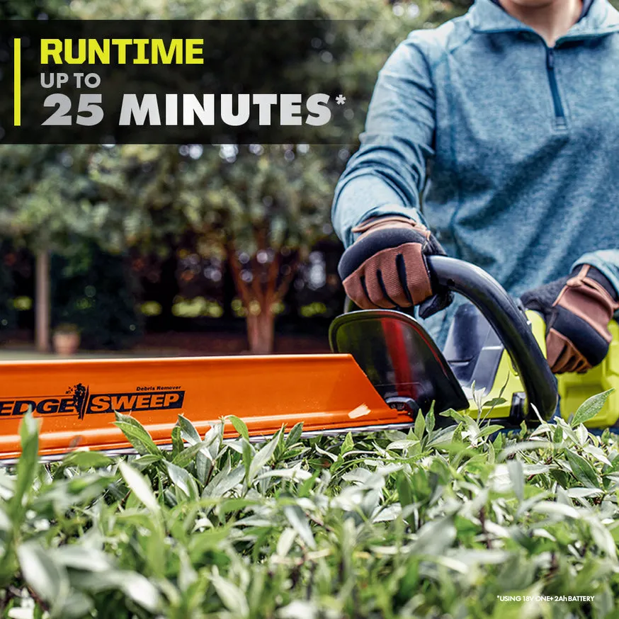 18V ONE+ HP Brushless 22" Hedge Trimmer with 2Ah Battery and Charger