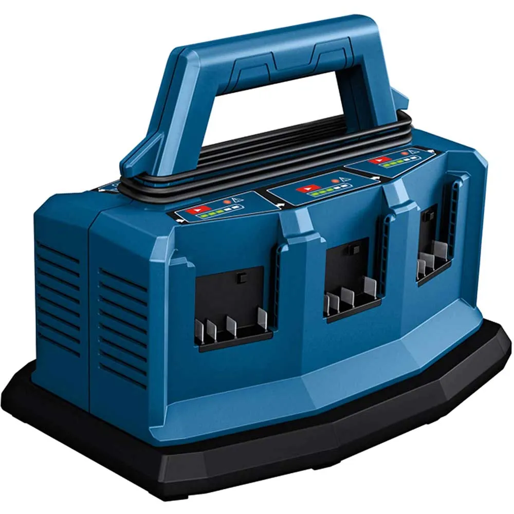 Bosch Genuine BLUE GAL 18V6-80 6 port 18v Bosch Cordless Battery Charger