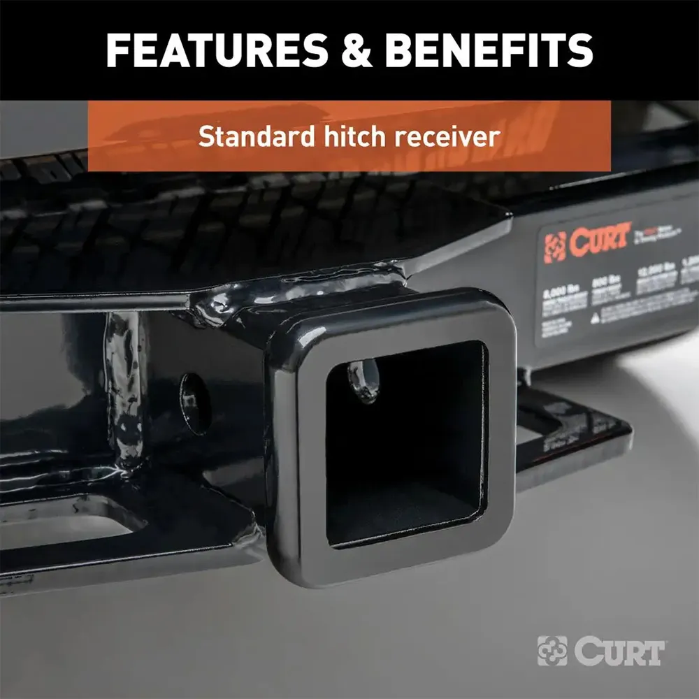 CURT 13576 Class 3 Trailer Hitch, 2