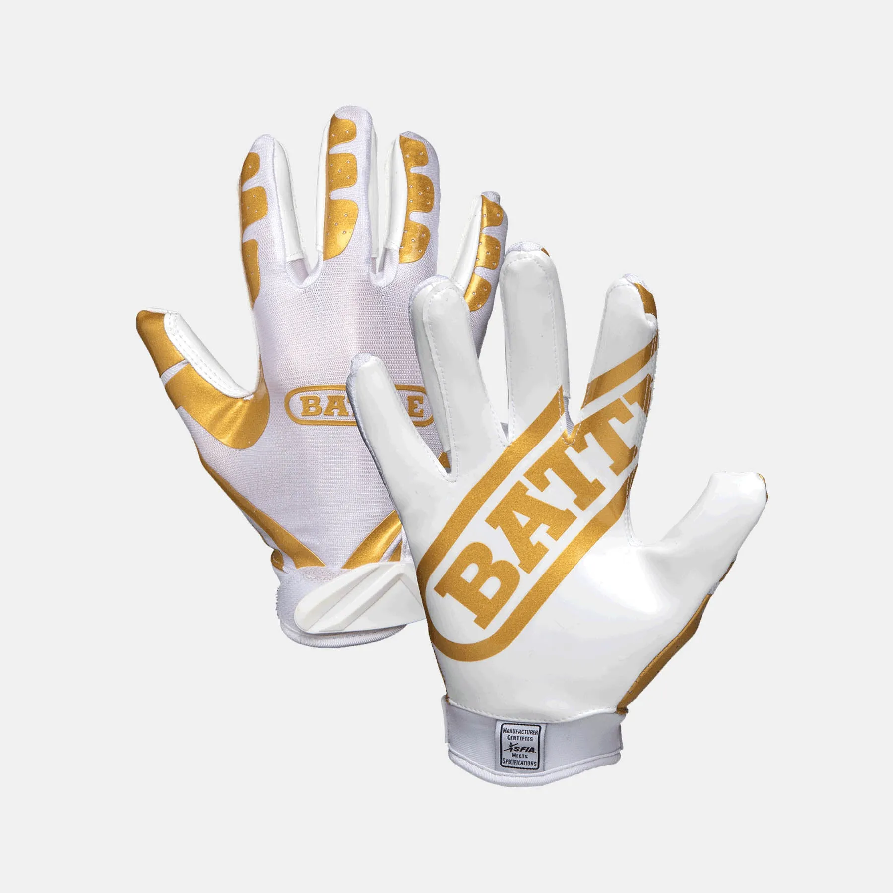 Double Threat Adult Receiver Gloves ( 932X-A )