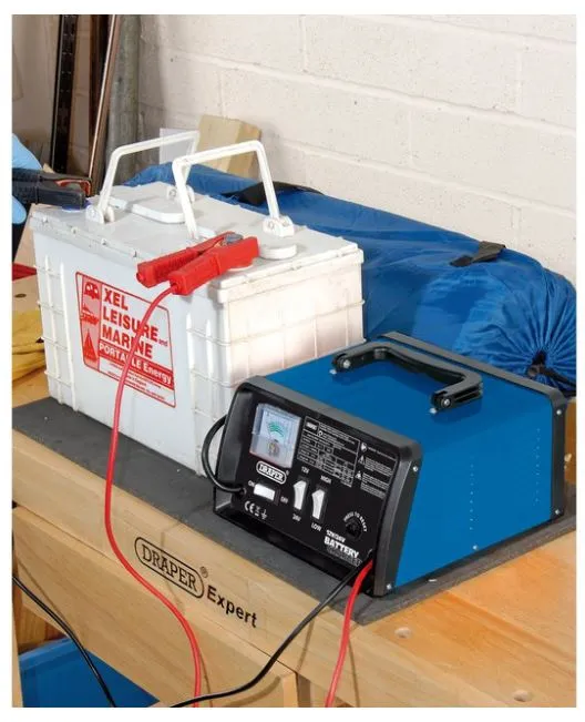 Draper Battery Charger  12v & 24v 10.5A
