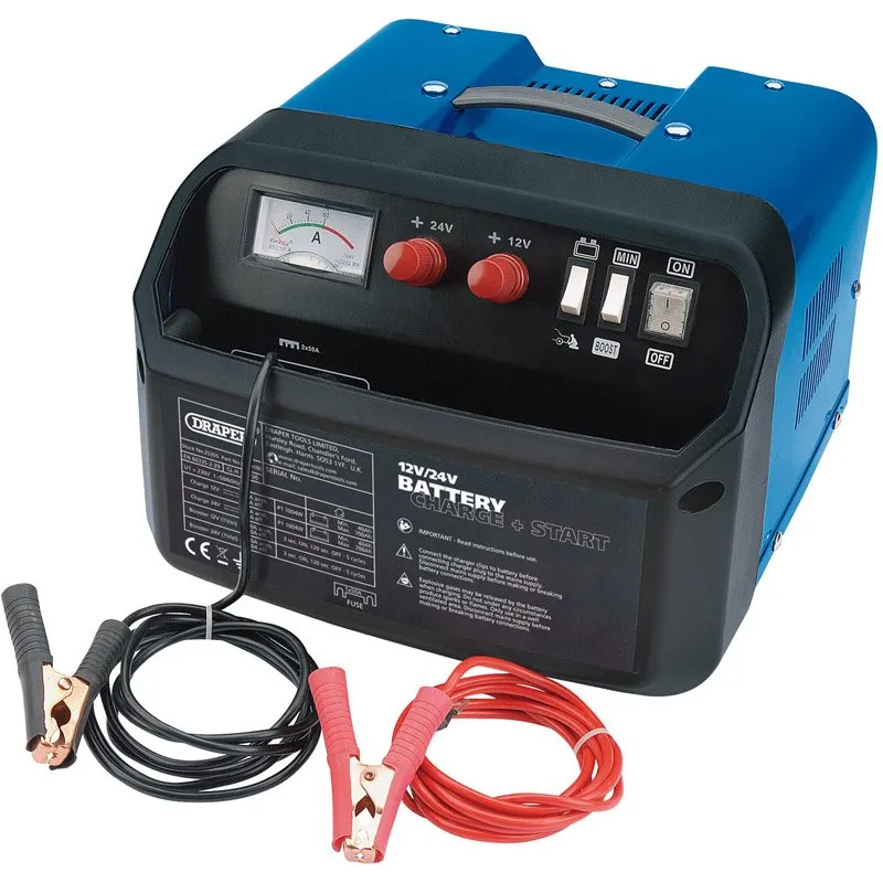 Draper Tools 12/24V 180A Battery Starter/Charger