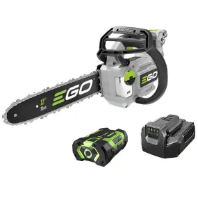 EGO 12 Compact Chainsaw Tool Only with 2.5Ah Battery and Charger in Gray and Black