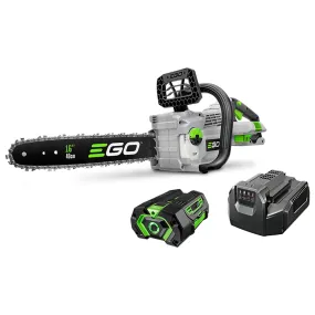 EGO 16 Chainsaw with 4.0Ah Battery and Standard Charger in Gray and Black