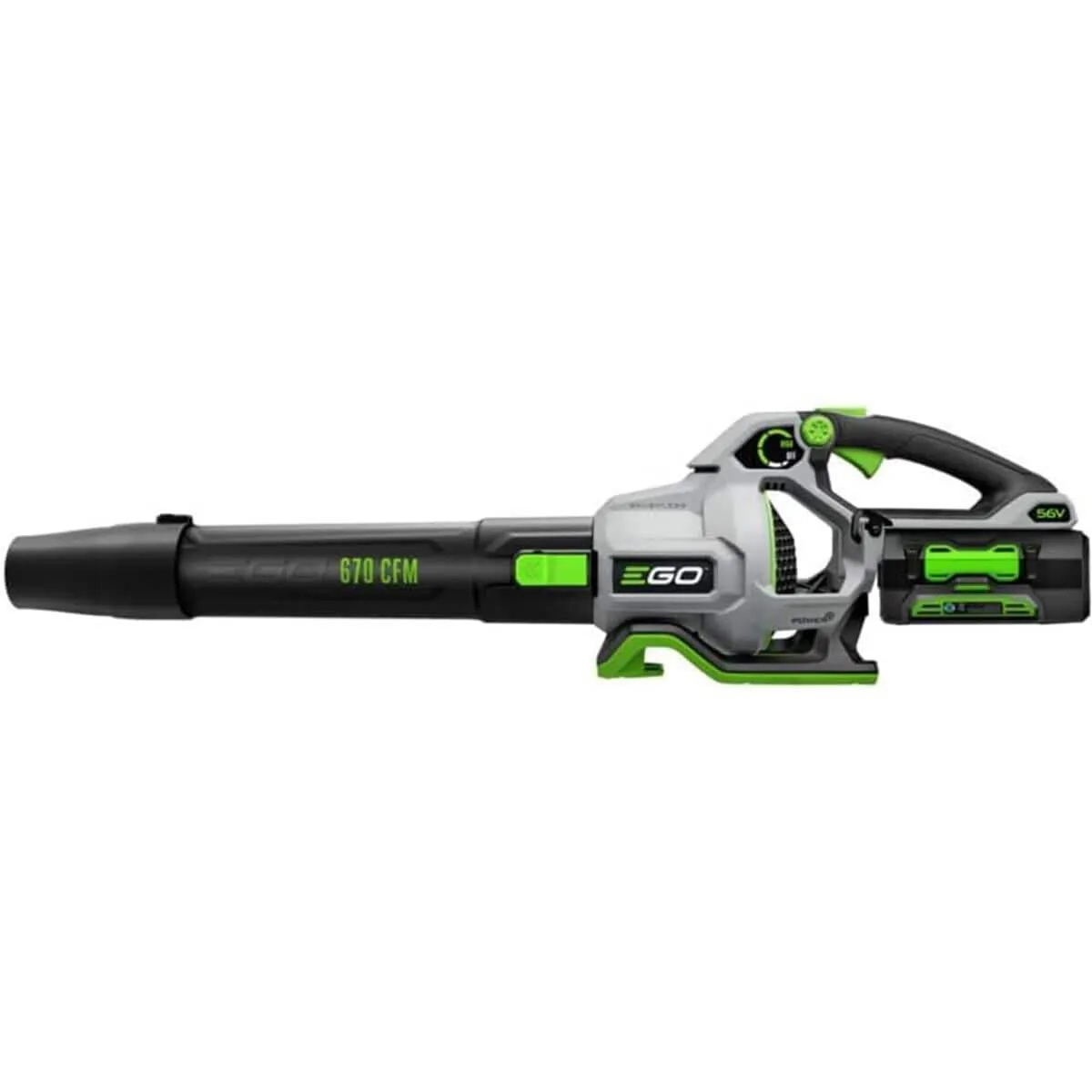 EGO EGO POWER+ 56-volt 670-CFM 180-MPH Battery Handheld Leaf Blower 4 Ah (Battery and Charger Included)