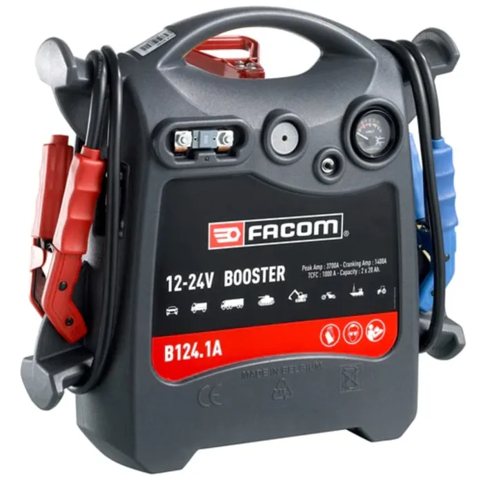 Facom B124.1A Battery Charger For 12 → 24V 4A with EU plug