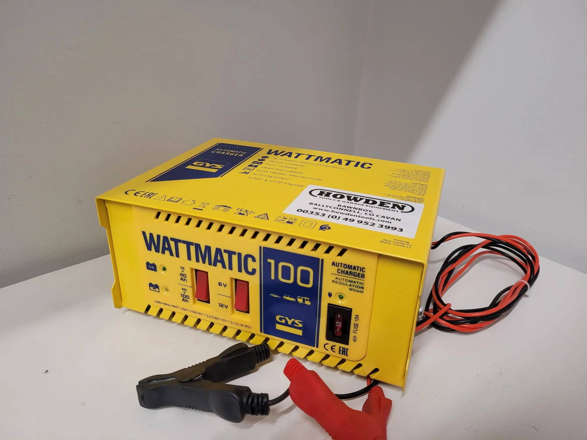 Gys Wattmatic 100 Battery Charger 6/12v