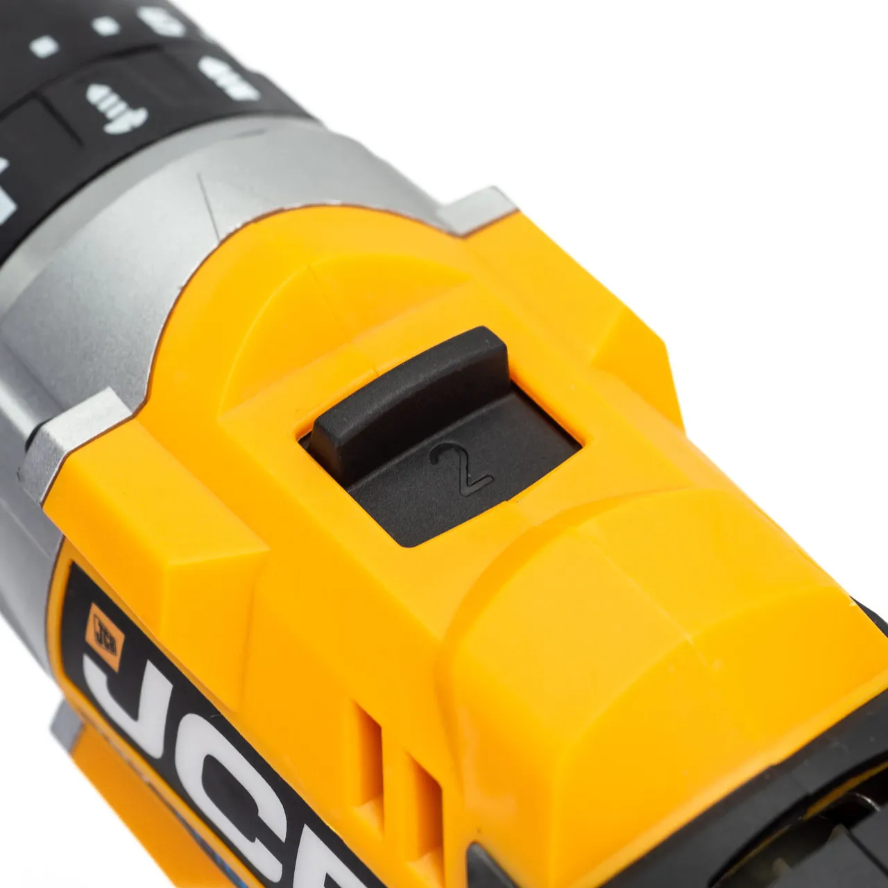 JCB 18V 45Nm Combi Drill, 5.0Ah Li-ion Battery & 2.4A Fast Charger Kit, 16+3 Torque Settings, Variable Speed