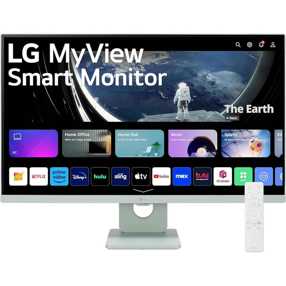 LG 27 inch MyView FHD Smart Monitor with Streaming TV