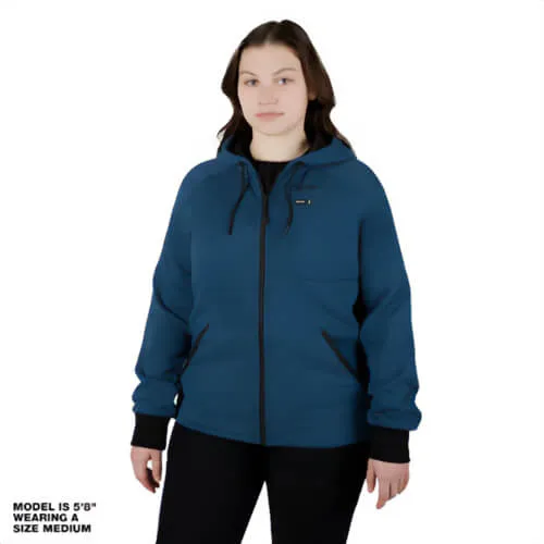 Milwaukee® 336BL-212X M12™ Women's Heated Hoodie with M12™ Battery, Charger and Battery Holder, Wind and Water Resistant, B