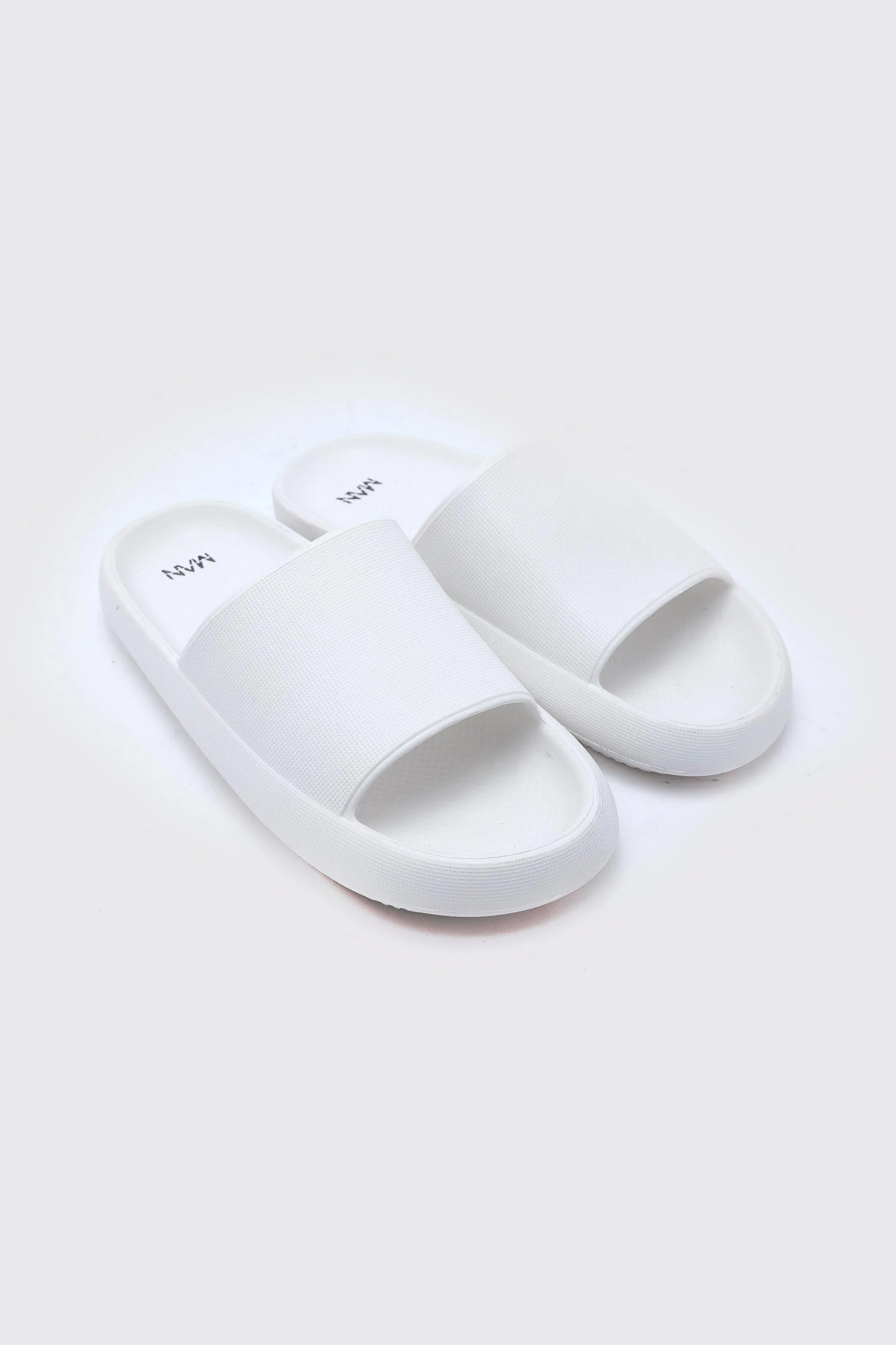 Moulded Chunky Slider | boohooMAN UK