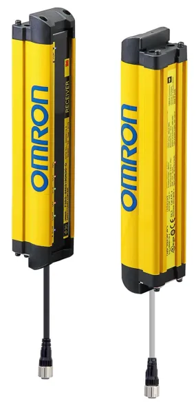 Omron F3SG-RE Series Light Curtain, Sender & Receiver, 12 Beam(s), 30mm Resolution