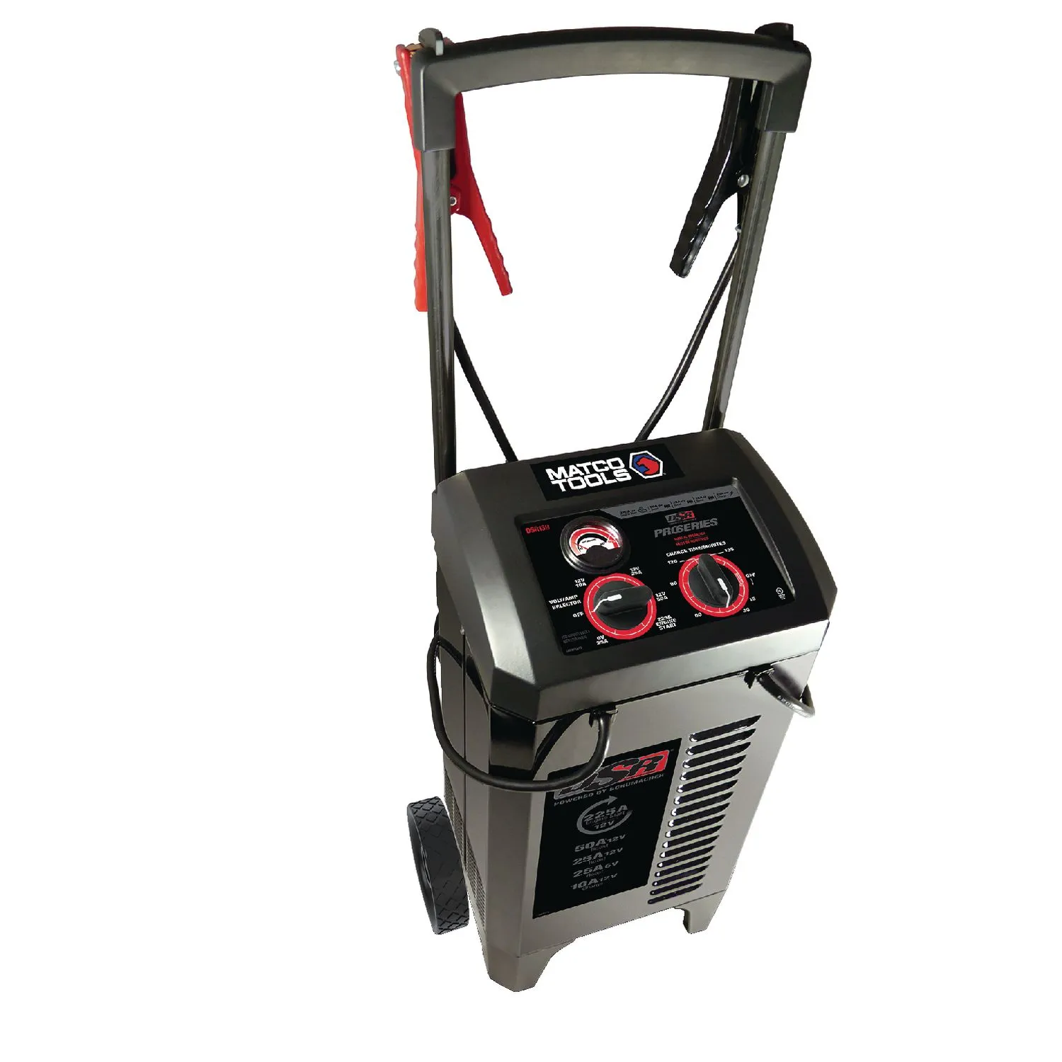PROSERIES MANUAL WHEELED BATTERY CHARGER/ENGINE STARTER MC139 | Matco Tools