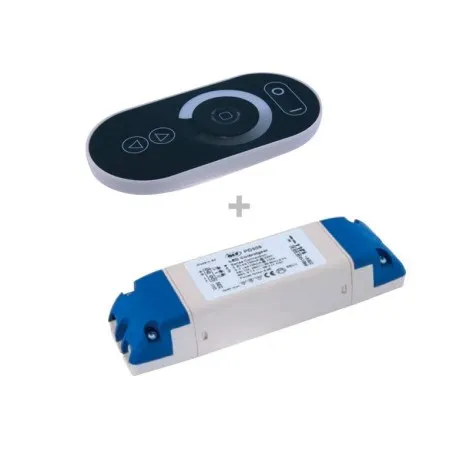 QLT Kit DIM Remote Controller Wireless + Receiver Control Unit 12-24V DIMMER management Light intensity