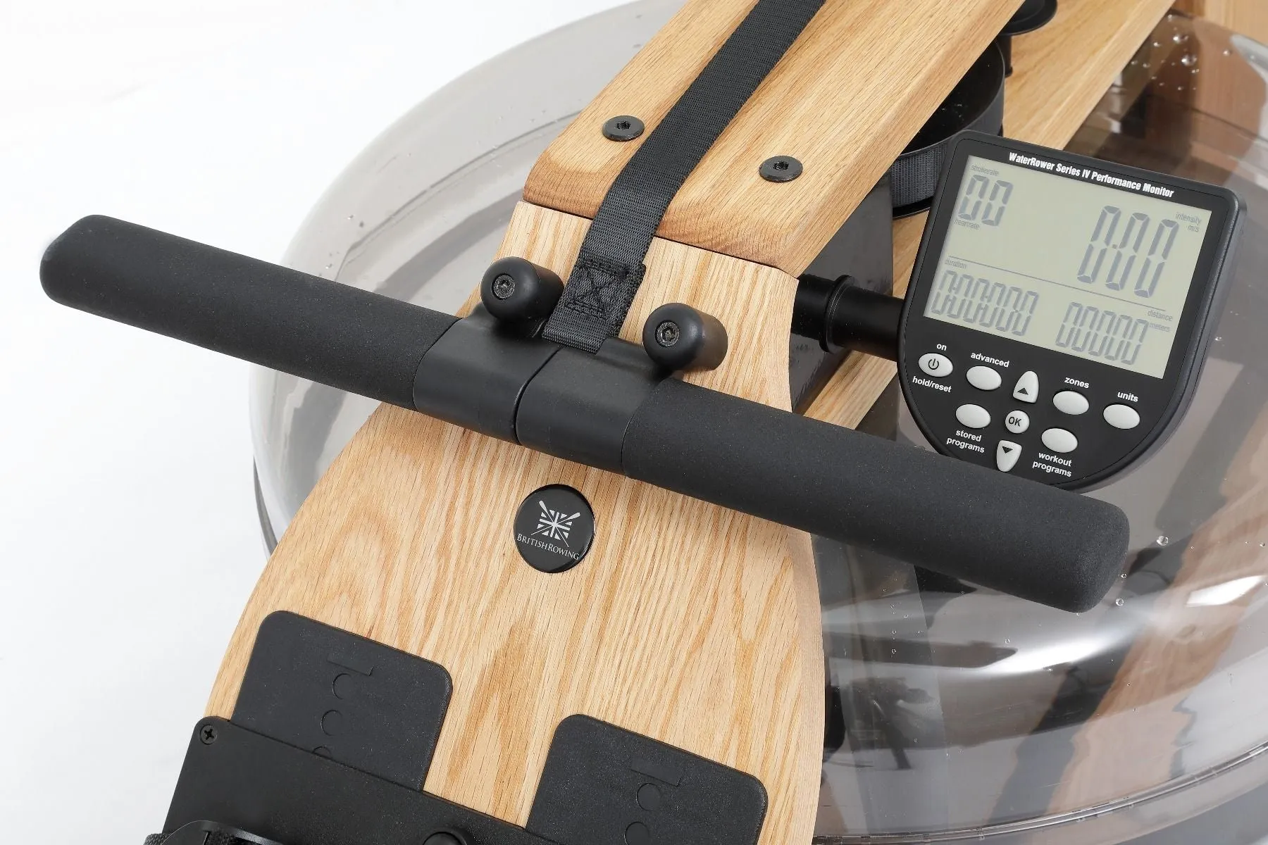 WaterRower Original Series British Rowing Oak with S4 Performance Monitor